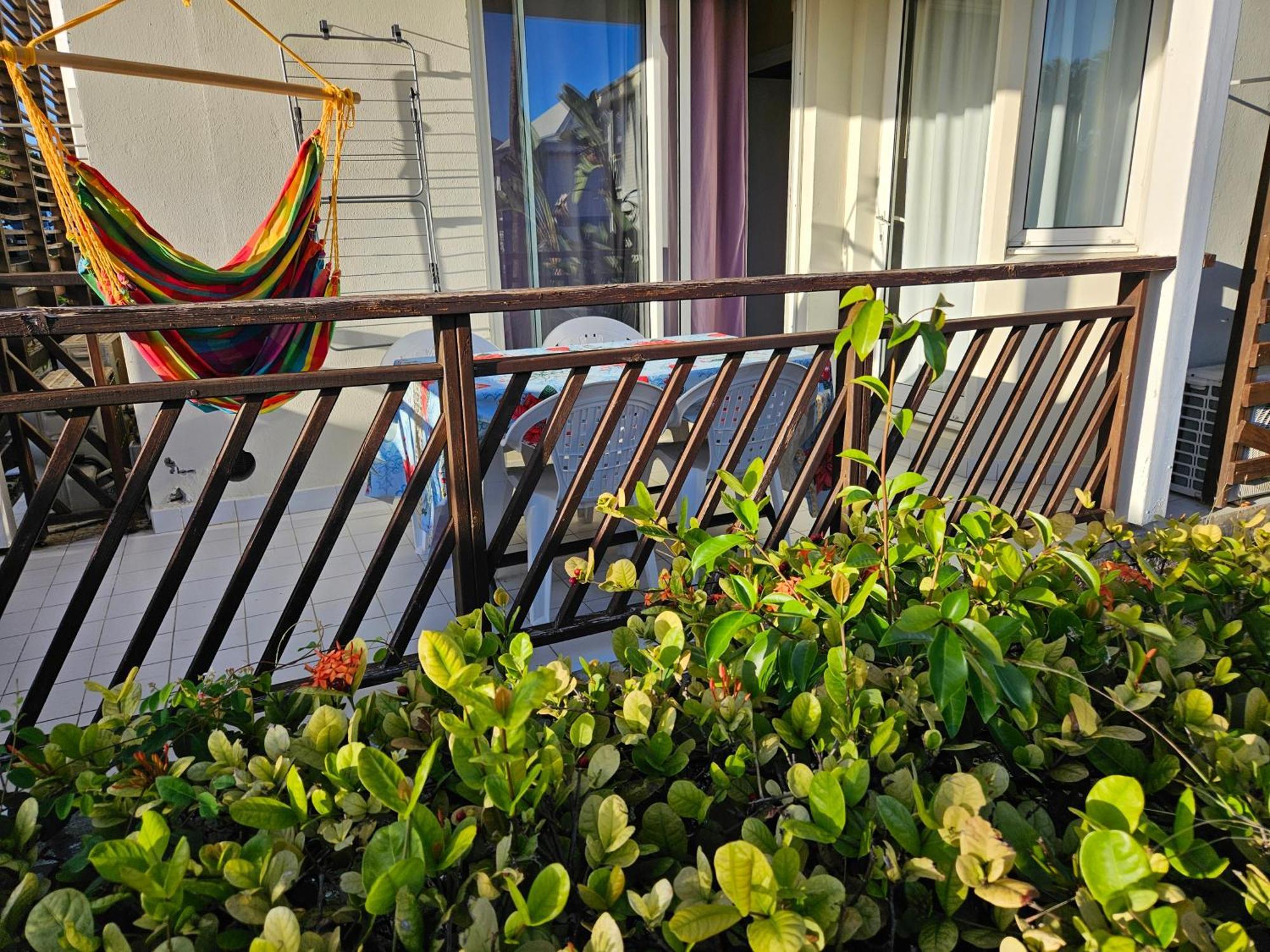 Vue mer hibiscus Saint-Francois  Exterior foto